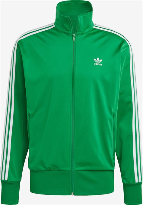 adidas jacke grün weiß|Grüne adidas Jacken online entdecken .